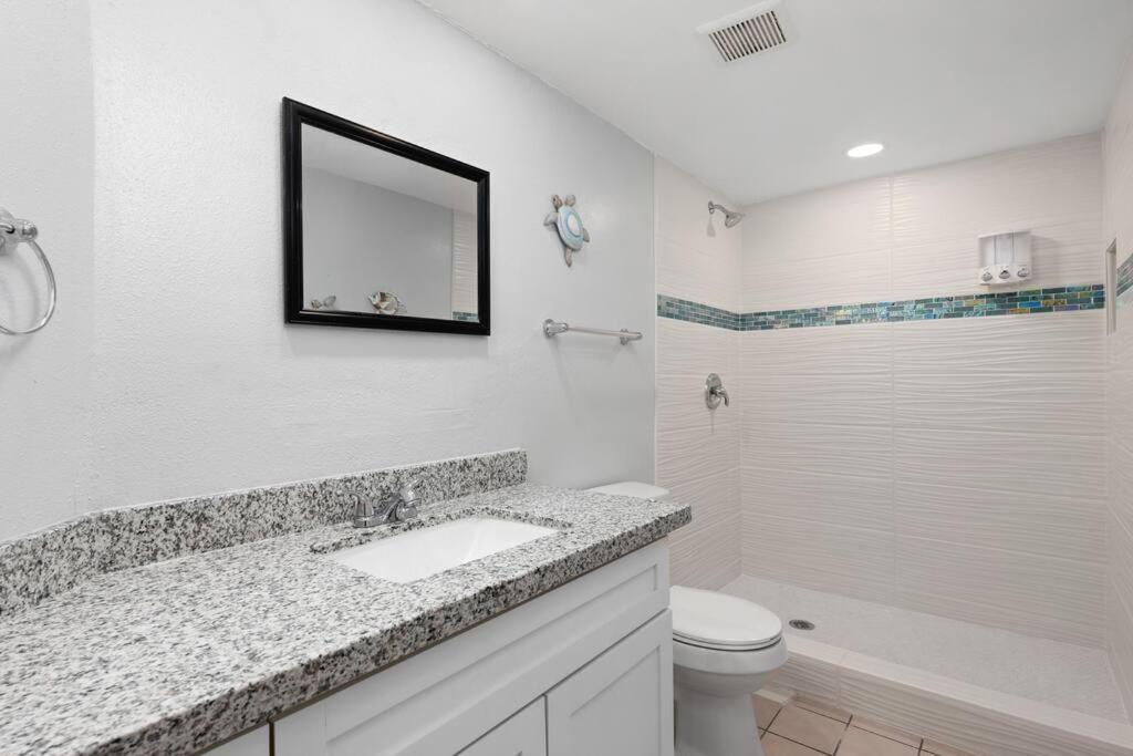 סאות' פאדרה איילנד 2 Bed 2 Bath 1St Fl Condo By Beach W Washer Dryer מראה חיצוני תמונה