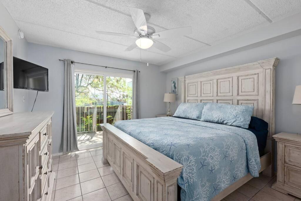 סאות' פאדרה איילנד 2 Bed 2 Bath 1St Fl Condo By Beach W Washer Dryer מראה חיצוני תמונה