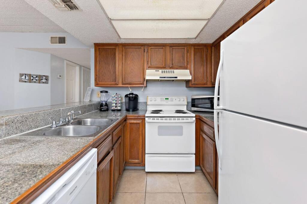 סאות' פאדרה איילנד 2 Bed 2 Bath 1St Fl Condo By Beach W Washer Dryer מראה חיצוני תמונה